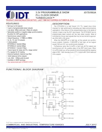 IDT5V993A-7QGI8 Datenblatt Cover