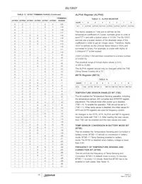 ISL12021CVZ Datasheet Page 15