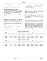 ISL12021CVZ Datasheet Page 18