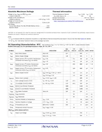 ISL12022IBZ-T7A Datasheet Pagina 4