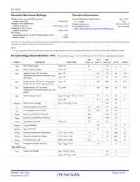 ISL12023IVZ-T Datasheet Pagina 3