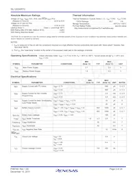 ISL12024IRTCZ Datasheet Page 3