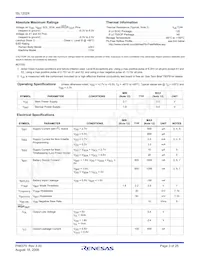 ISL12024IVZ Datasheet Page 3