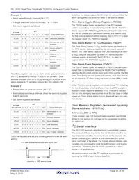 ISL12030IBZ Datasheet Page 21