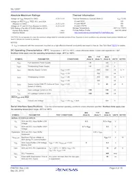 ISL12057IRUZ-T Datasheet Page 4