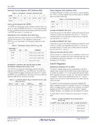 ISL12057IRUZ-T Datasheet Page 10