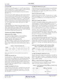 ISL12058IRUZ-T Datasheet Page 10