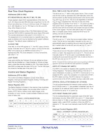 ISL1208IB8Z-TKR5291 Datasheet Page 12