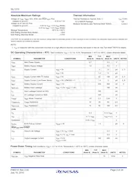 ISL1219IUZ-T Datasheet Page 3