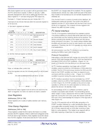 ISL1219IUZ-T Datasheet Page 17