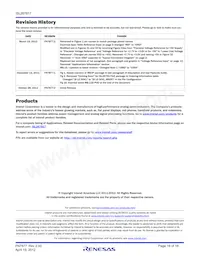 ISL267817IUZ-T Datasheet Page 16