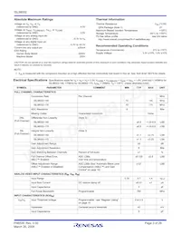 ISL98002CRZ-140 Datasheet Page 3