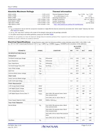ISLA110P50IRZ Datasheet Page 5