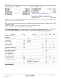 ISLA118P50IRZ Datasheet Page 5