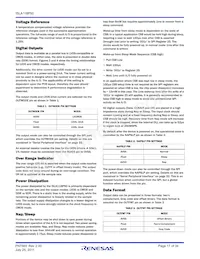 ISLA118P50IRZ Datasheet Page 17