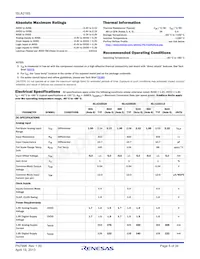 ISLA216S25IR1Z Datasheet Page 5