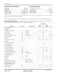KAD5510P-50Q72 Datasheet Page 4