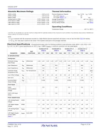 KAD5512HP-25Q48 Datasheet Page 4