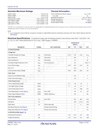 KAD5512P-50Q72 Datasheet Page 4