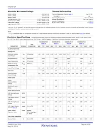 KAD5612P-21Q72 Datasheet Page 4