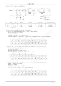 LC72121MA-AH Datenblatt Seite 15