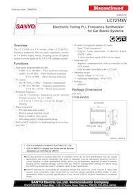 LC72148V-TLM-E Datasheet Cover