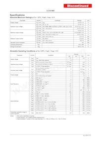 LC72148V-TLM-E數據表 頁面 3
