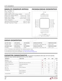 LTC2246HLU#PBF Datasheet Page 2