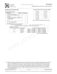 M1033-16-155.5200T Datasheet Pagina 14