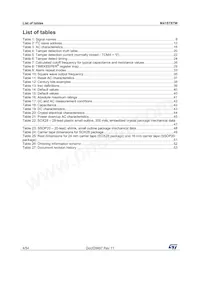 M41ST87YMX6TR Datasheet Page 4