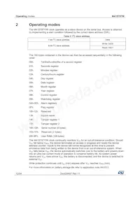 M41ST87YMX6TR Datasheet Page 12