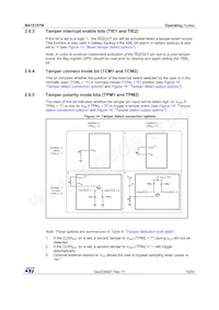 M41ST87YMX6TR Datasheet Page 19