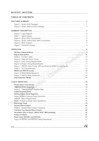 M41ST95WMX6TR Datasheet Page 2