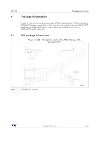 M41T00M6E Datasheet Page 21