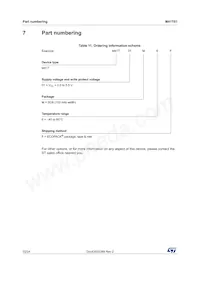 M41T01M6F Datasheet Page 22