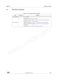 M41T01M6F Datasheet Page 23