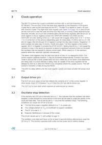 M41T0DS6F Datasheet Pagina 13