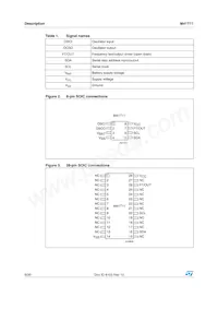 M41T11MH6E Datasheet Page 6