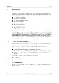 M41T11MH6E Datasheet Page 8