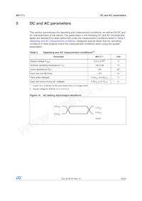 M41T11MH6E Datasheet Page 19