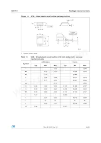 M41T11MH6E Datasheet Page 23