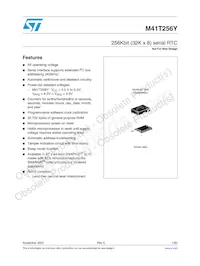 M41T256YMH7F Datasheet Copertura