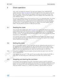 M41T256YMH7F Datasheet Pagina 17