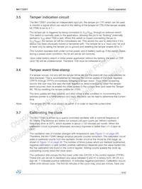 M41T256YMH7F Datasheet Pagina 19