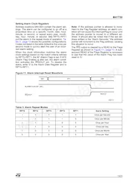 M41T50Q6F Datasheet Page 13