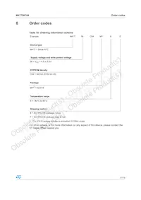 M41T56C64MY6E Datasheet Pagina 17