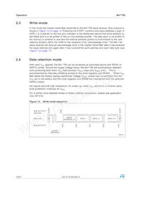 M41T56MH6F Datasheet Page 12
