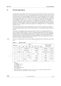 M41T56MH6F Datasheet Page 13