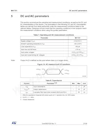 M41T81MX6 Datasheet Page 21