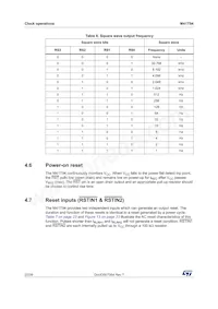 M41T94MQ6E Datasheet Page 22